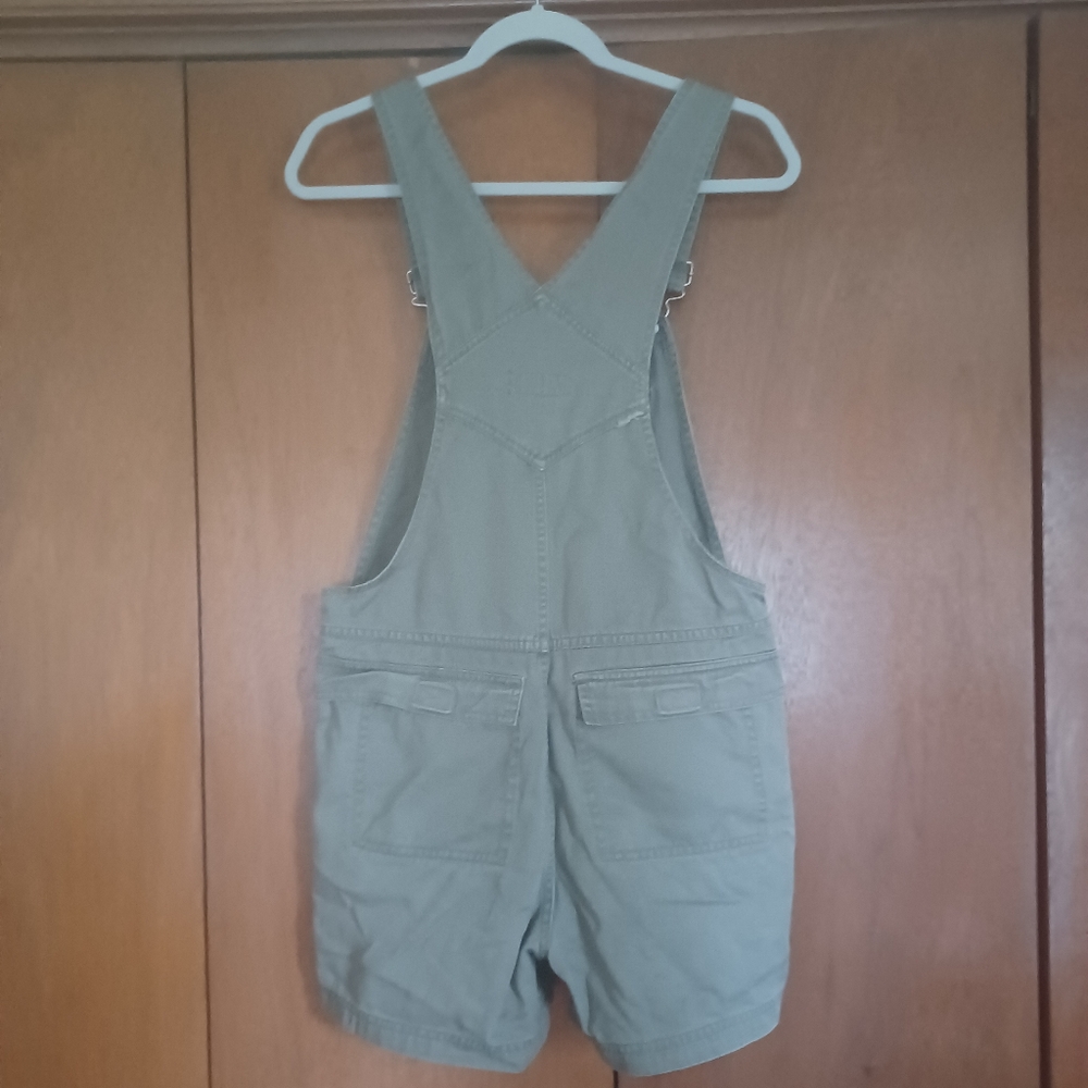 2pairs of womens short overalls size med